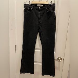 & other stories flare jeans Archie black bootcut